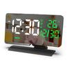 6.6  Large Display Digital Desk Clock, Dual Alarm Clock with Indoor TemperatureCelsiusDate, USBCelsiusType-C Charging Ports, 6-  Dimmer, 5 Volume