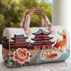 New Yoga Bag Fashion 3D Printing Short Distance Portable Travel Bag Sports Fitness Bag Fitness Bag