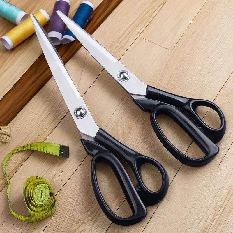 10 Inch Stainless Steel Tailor'S Scissors For Fabric Professional Sewing Tool Garment Scissors Durable