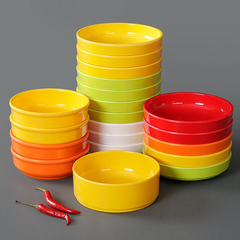 Melamine Imitation Porcelain Steamed Egg Bowl - Durable Small Catering Dish