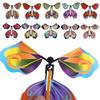 5/1Pcs Random Color Magic Fairy Flying Butterfly Children Toys Transformation Wind Up Butterfly Toy Surpris Gift For Kids Child