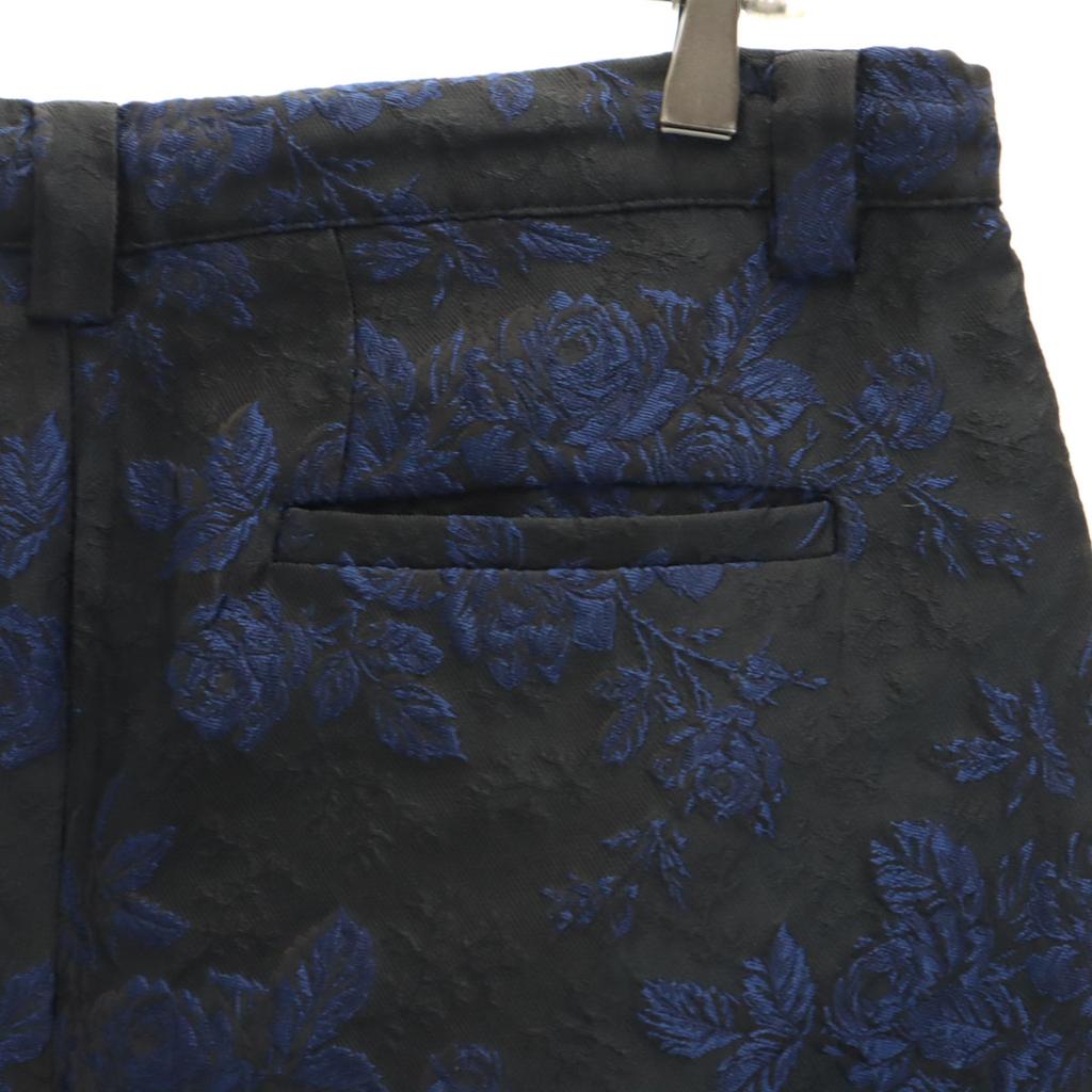 UNSELDs Rose Embroidery Cargo Shorts L Black Men's Used