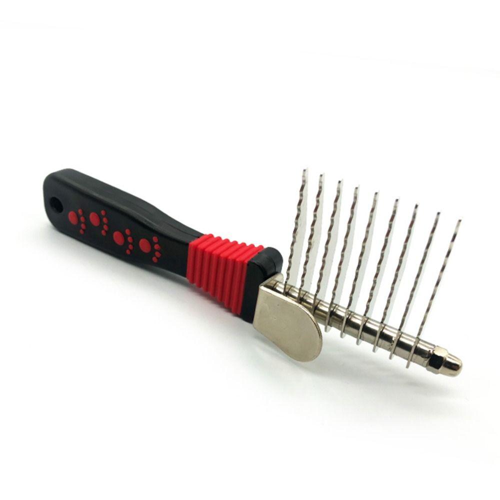 Stainless Steel Pet Comb Comfort Dematting Comb Perfect Face Comb