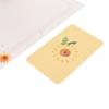 3D Sunflower Greeting Card Foldable Repeatedly Exquisite Flower Greeting Card for Valentine Day