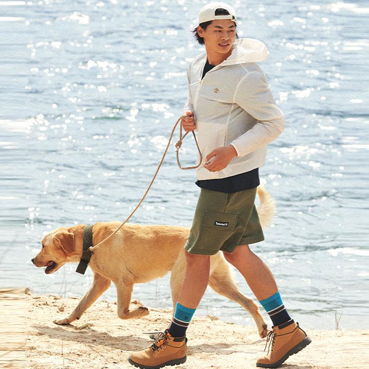 Timberland Solid Lightweight Packable Water-Resistant Hooded Breathable UV Protection Sun Protection Jacket Unisex Jacket A5PX6-CM9