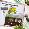 Raised garden bed. Herb garden. Weatherproof. Open bottom. 113 x 98 x 30 cm. Dark brown