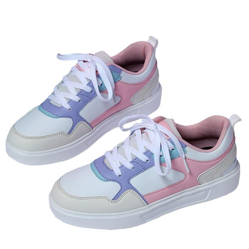 Jinjiang Shoes New Platform Skateboard Shoes Casual Flat Shoes Soft Sole Comfortable Outdoor Trendy Shoes
