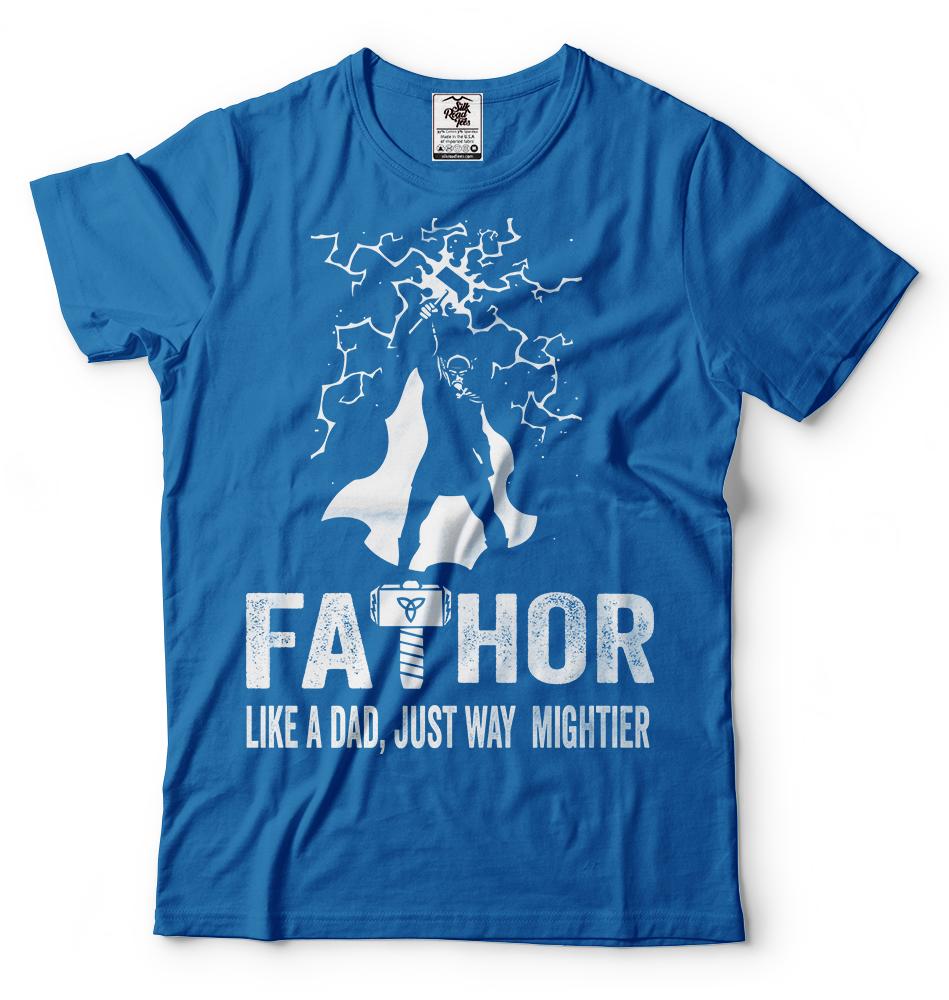Fathers Day Gifts Gift For Dad From Kids Best Gifts For Dad Fathor Thor T Shirt