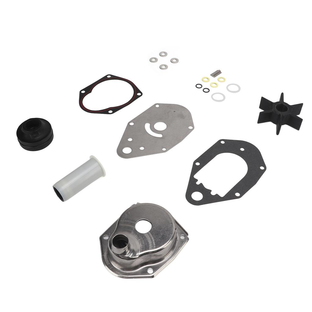 Water Pump Impeller Repair Kit 46?812966A12 Stainless Steel Replacement for Mariner 4 Stroke