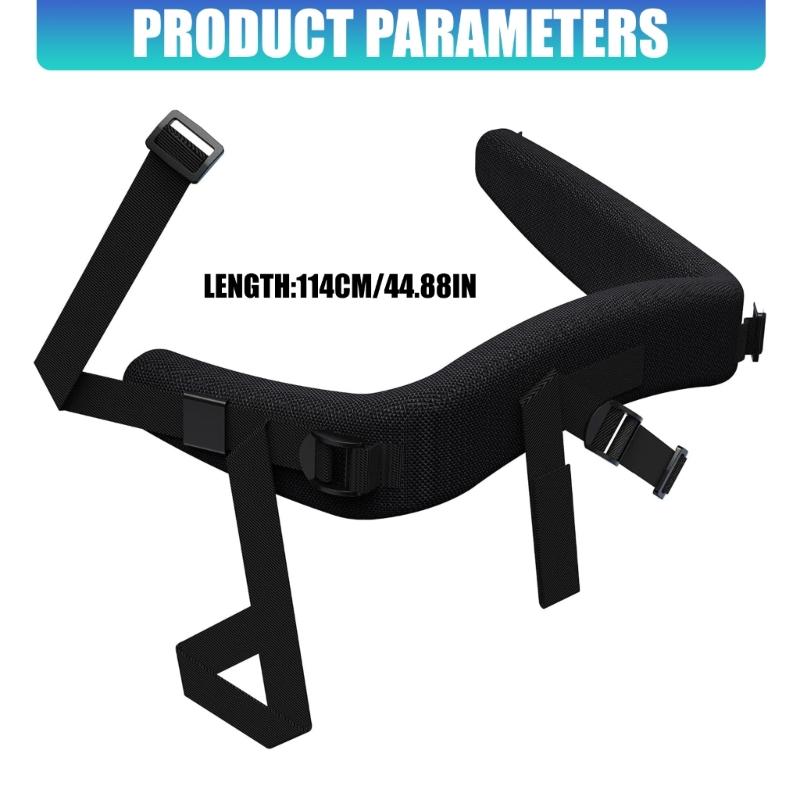 2pcs Shoulder Straps for BR500 BR550 BR600 BR700 Blowers Even Load Support Ergonomic Shape Long Last Nylon Shoulder Belt