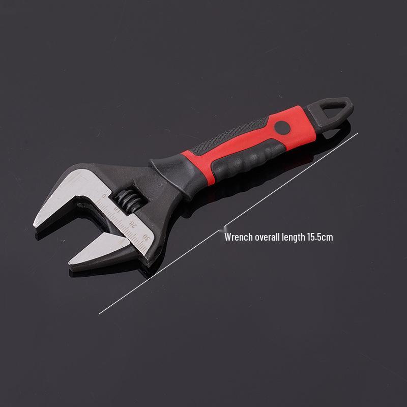 Tanlihuo Multi-Functional Short Handle Adjustable Wrench for Kitchen and Bathroom Disassembly.