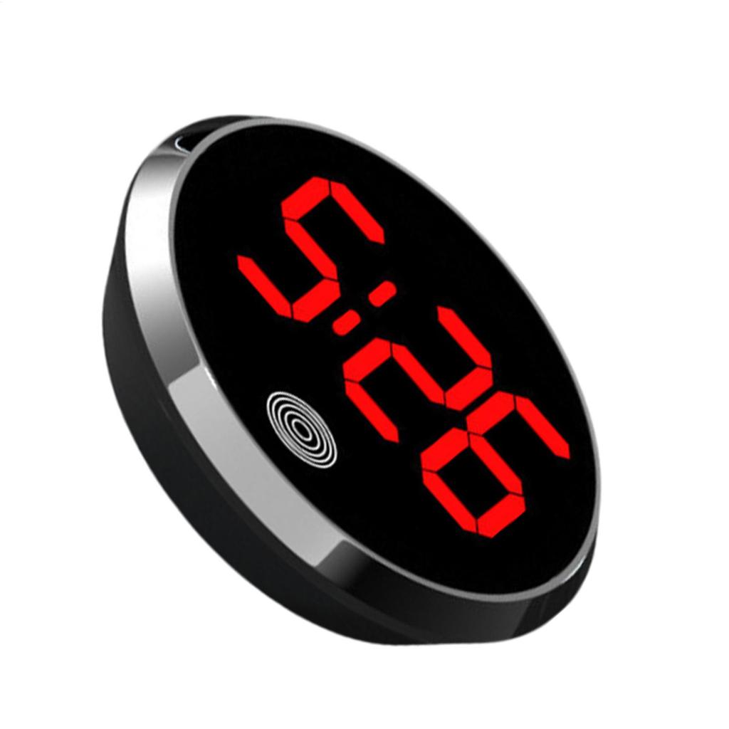Car Clock Small Digital Dashboard Clock Led Luminous Display Automotive Watch Led Automotive Interior Accessories for Vehicle