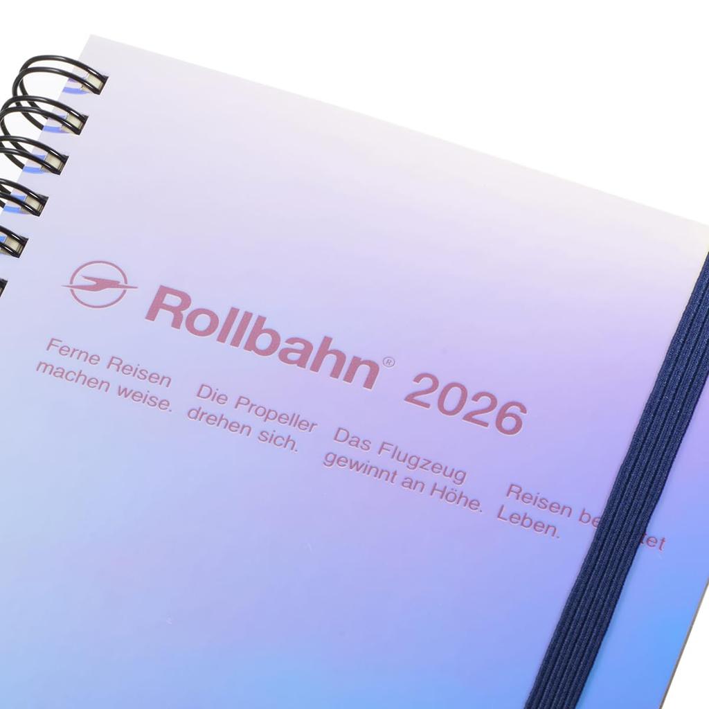 [Delfonics Planner 2026 Edition / Starting October 2025] Rollbahn Metallic Large Monthly Planner (Polarized)