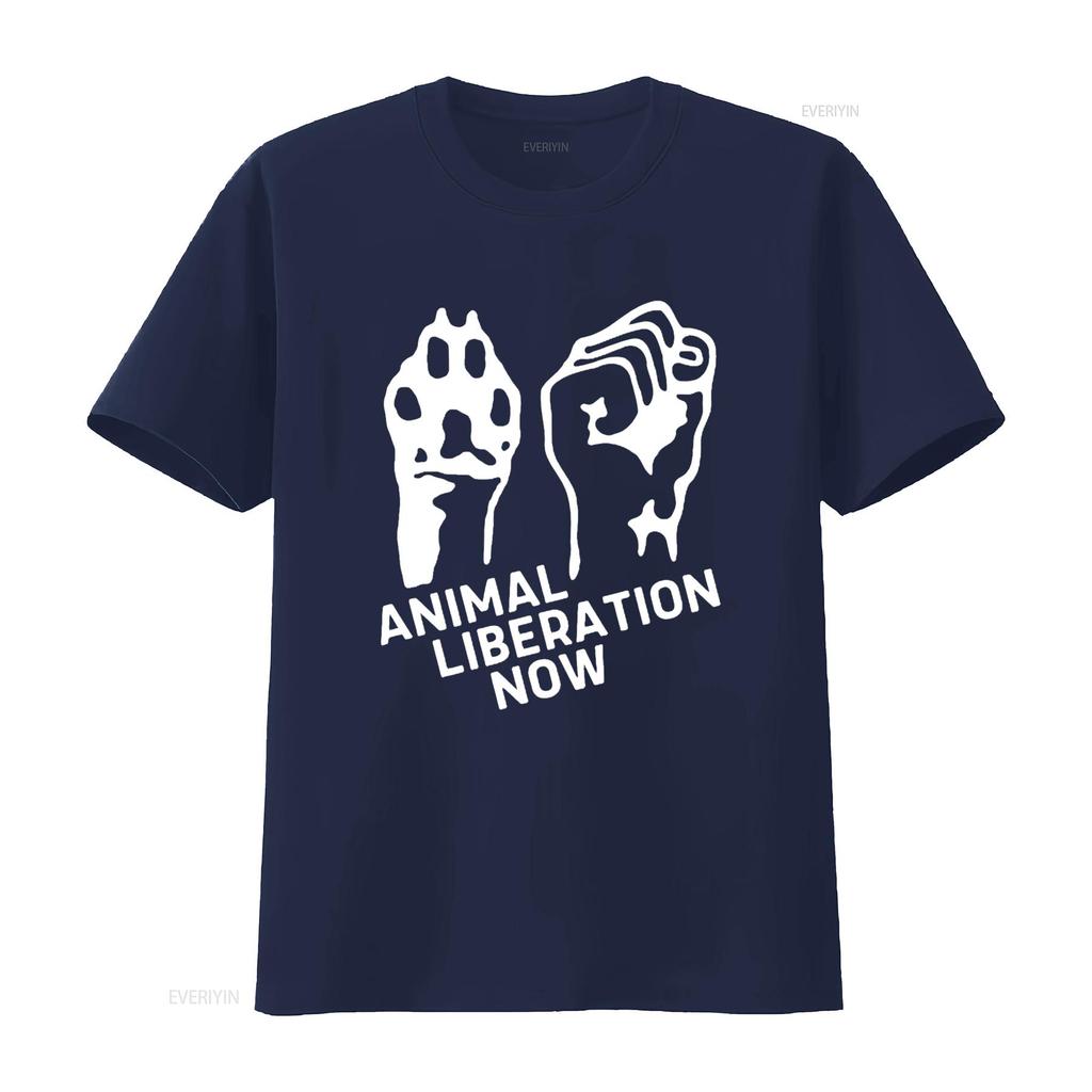 Animal Rights Vegan Womens T Shirt vintage Washed Stretched homme Soft fashion Top For Everyday Wear Breathable