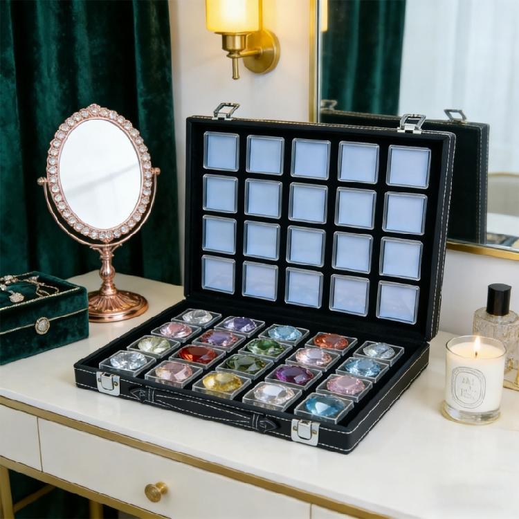 Transparent Acrylic Box Trays for Modern Storage Solution Jewelry Display Cases for Commercial Household Use