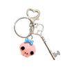 Stylish Beaded Eye Keychain Multifuntional Jewelry Fashion Bag Accessory Portable Key Holder Haloween Theme Key Ornament
