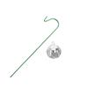 Solar Powered Disco Ball Garden Stake Outdoor Decorative Mirror Ball with Metal Hook for Yard Lawn Pathway Patio Landscape Lighting