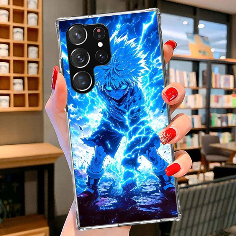 Huner X-Hunters Killua Phone Case For Samsung Galaxy S26 S25 Edge S24 Ultra S23 S22 Plus S21 S20 FE Soft Fundas Shell Galaxy S25