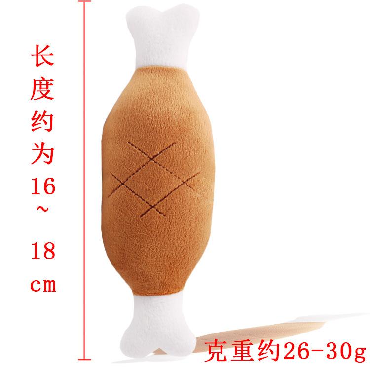 Oase de câine Pulpe de pui Fructe Morcovi Animal de companie Câine Câine Pisică Pluș Sunet Rezistent la mușcături Jucării pisică