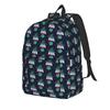 Camouflage Military Grey Pattern Teenage Knapsack Gift High School Professional Army Camo Everyday Backpack Laptop Computer Cloth Bags