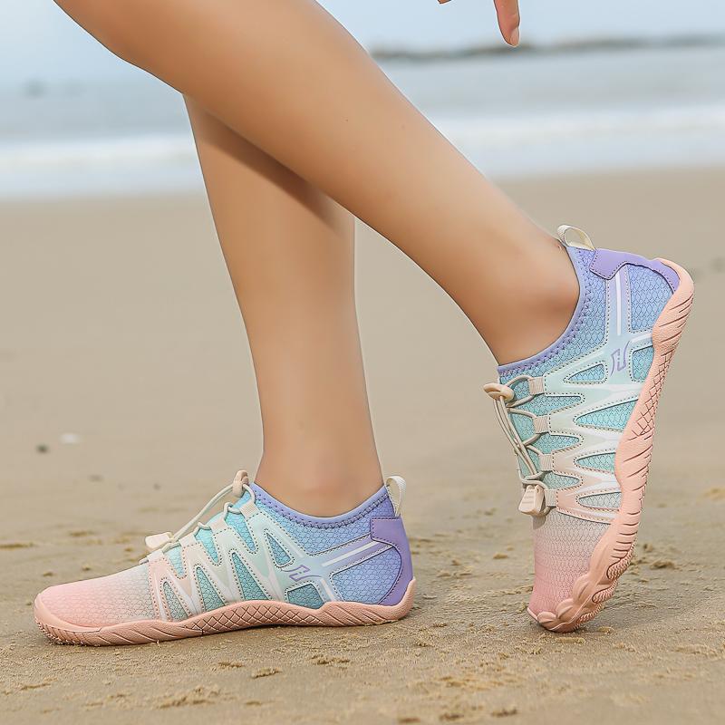 Beach Wading Sneakers Aqua Shoes for Women Men Barefoot Water Sports Shoes Outdoor Wading Shoes for Surfing Swimming Fishing