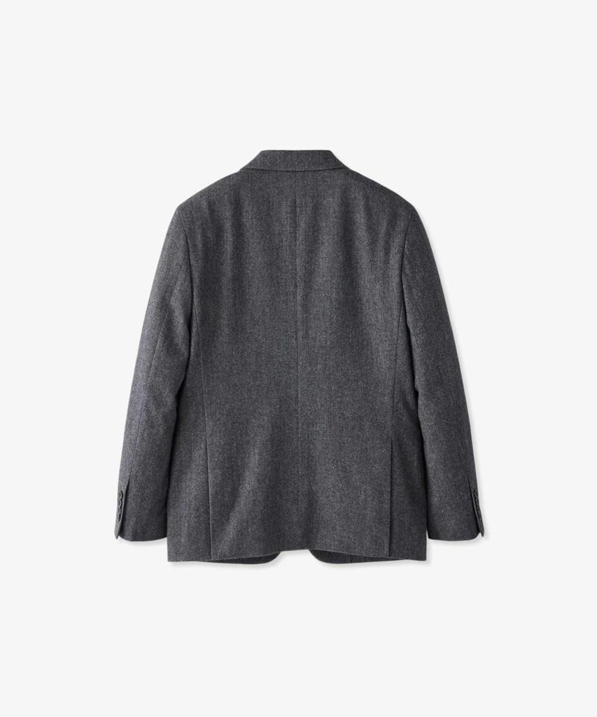 STCO Twill Brushed Blazer_Charcoal Gray (Relaxed Fit)_Sejwd01Nsc