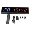 2.3in 6 Digit LED Timer with Remote Control Digital Timing Countdown Interval Timer AC 110‑240V