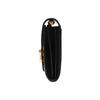 Coach Tabby Signature Canvas Chain Crossbody Bag, Black Leather, Fashion Shoulder Bag for Daily Use 86094-B4OOH