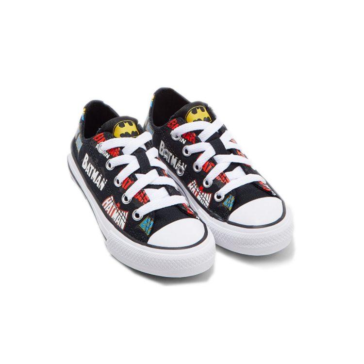 Converse Chuck Taylor All Star Low Top Kids Canvas Shoes Black 367321C