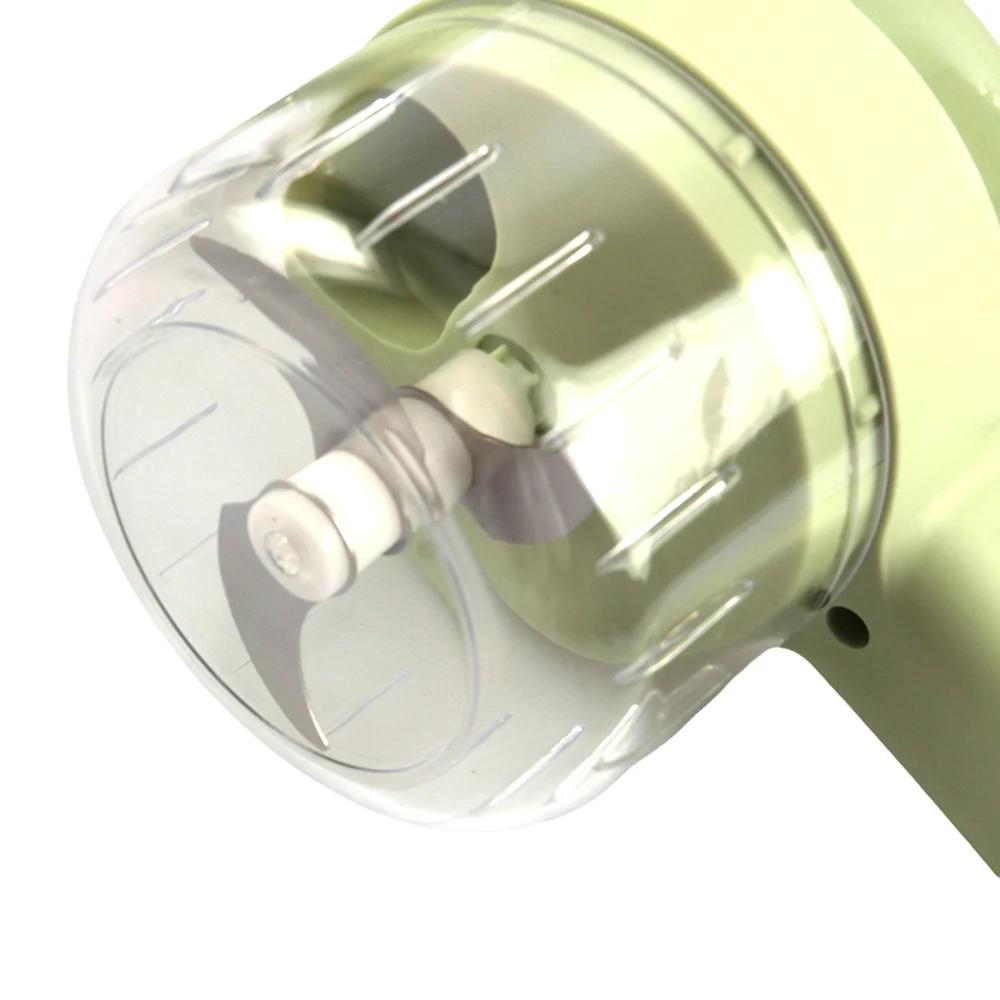 Robot de Bucătărie Electric 4 în 1 Tăietor de Legume Mărunțitor de Usturoi Măcinător Wireless Blender de Mână Feliator Automat Accesorii de Bucătărie