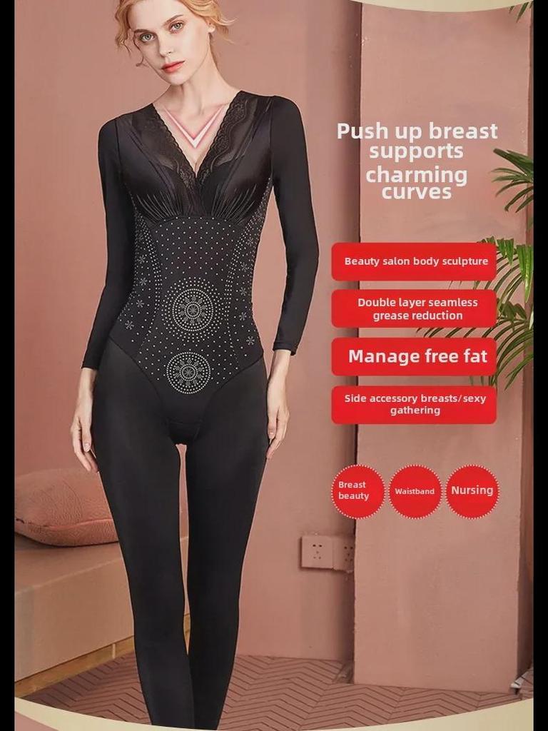 Szülés utáni alakformáló hosszú ujjú: Koffeinnel átitatott nadrág hasfeszesítésre, derékkarcsúsításra és csípőemelésre