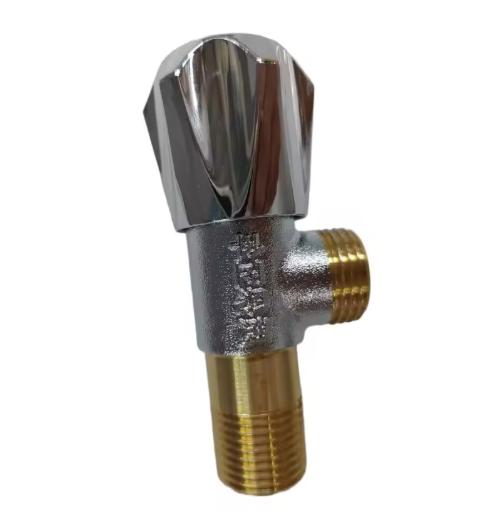 Brass Angle Valve Manual Drain Valve Pipe Fittings for Water Supply for Kitchen & Bathroom