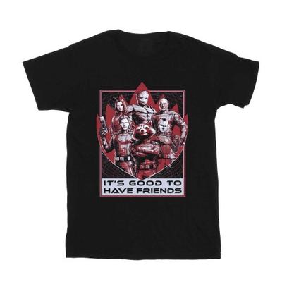 Guardians Of The Galaxy Volume 3 Mens Good To Have Friends Cotton T-Shirt