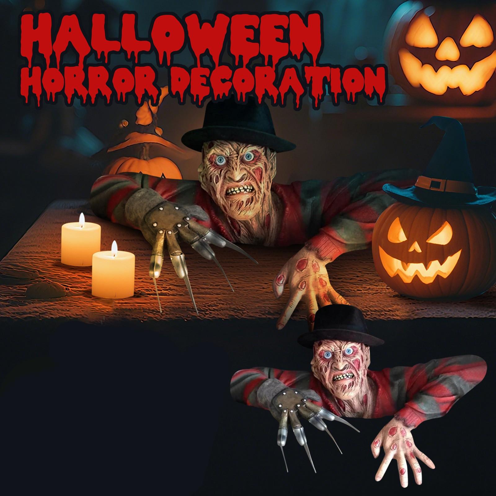 

Horror Atmosphere Decorative Statues Holiday Horror Decoration Props One Size