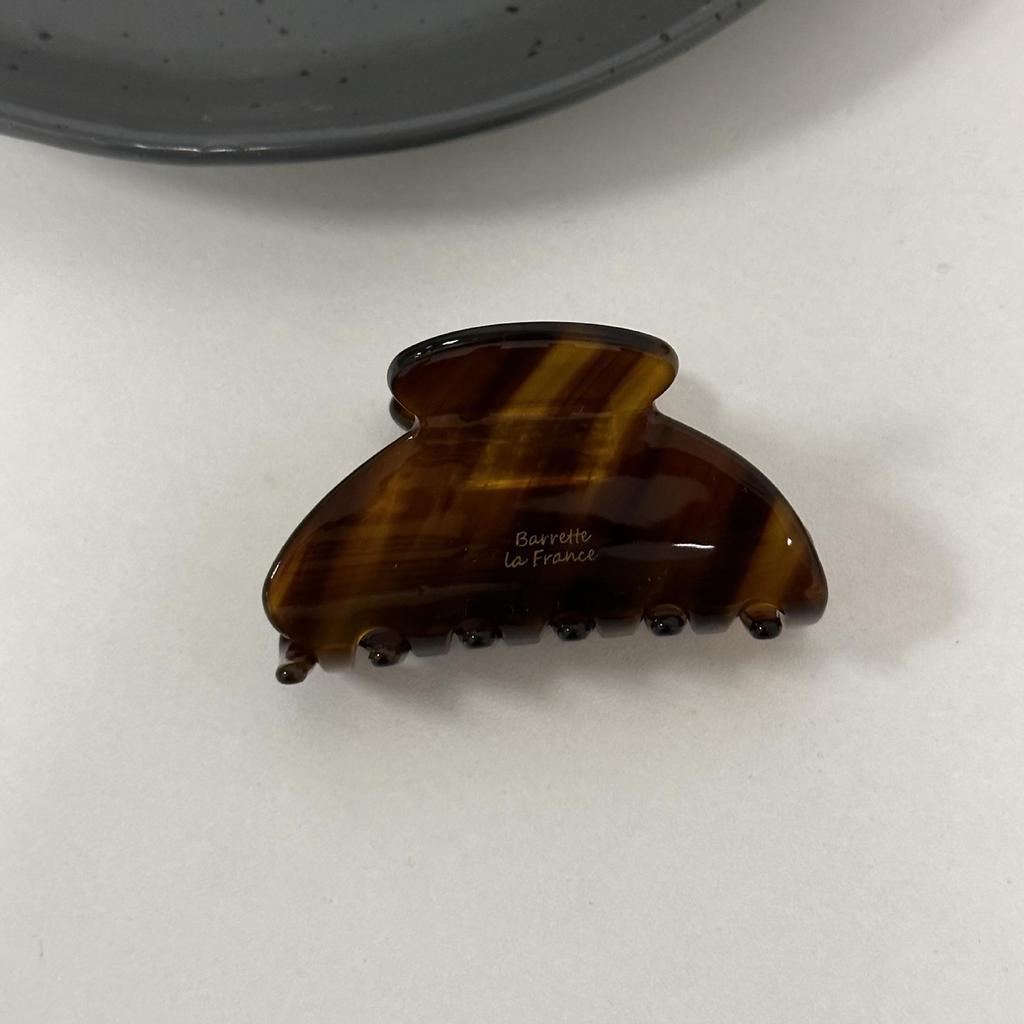 Korean Gold Label Candy Color Acetate Medium Hair Claw Clip