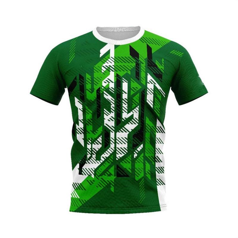 

Fashion Geometric Graphic Sports T Shirts For Men Summer Casual Running Badminton Football T-shirt Loose Breathable Fitness Tees XXS