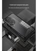 Honor 400pro Metal Frame Phone Case: Snap-Button, Frosted Back, Protective Mirror.