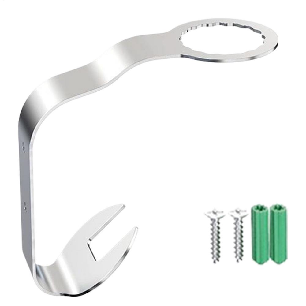 

Helmet Holder Wall Mount No Drill Hat Hook No Drill Adhesive Helmet Storage Hook For Gloves Clothes Hats Keys Bags For Home срібний