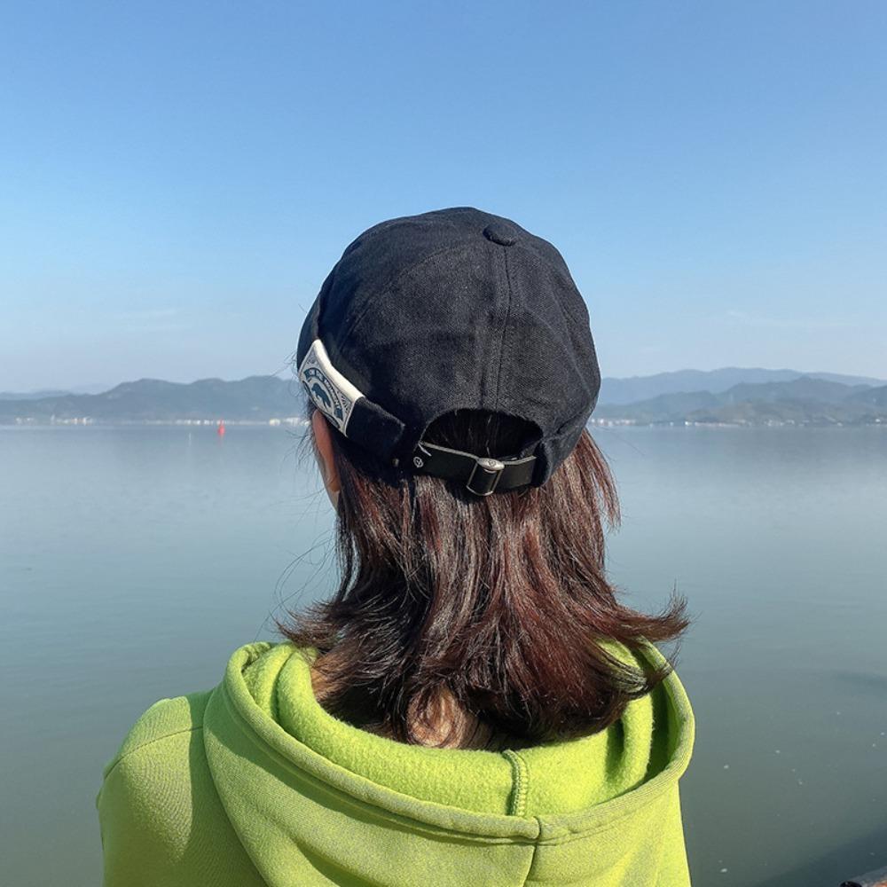 

Solid Round Hat Cotton Skullcap 2024 Hip Hop Hat Unisex