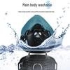 Full Face Dustproof Protective Mask for Industrial Use with Breathing Filter and Cotton Decoration