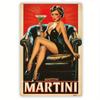 Vintage Girl Metal Sign Poster Retro Wall Art Home Decor Bar Club Man Cave Decoration 20x30cm