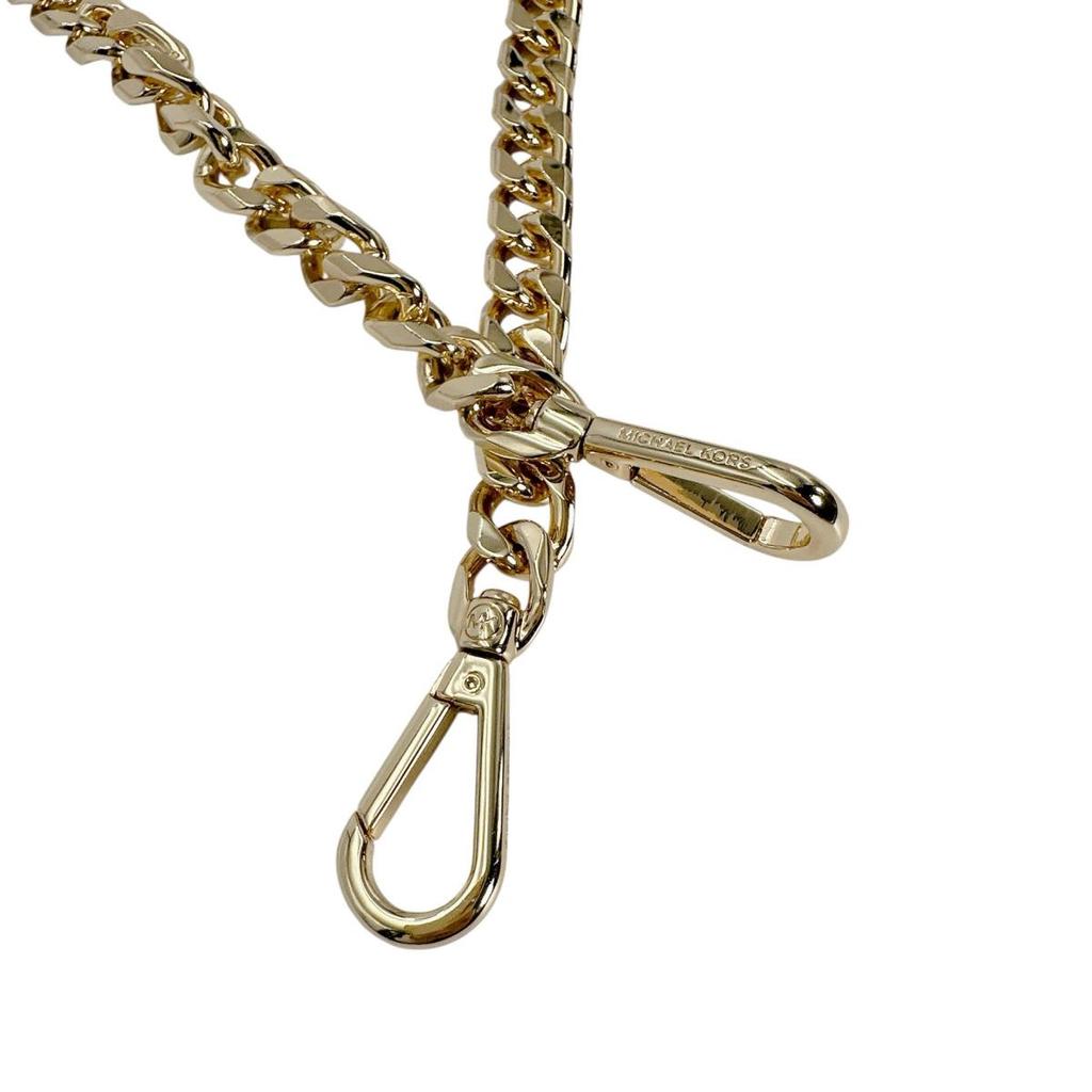 Michael Kors Shoulder Bag Handbag Leather Pink Beige Women 30F1GUSS6L Used