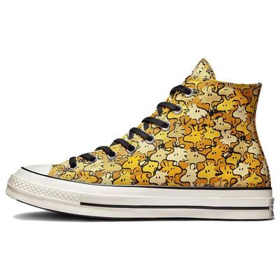 X Peanuts Chuck 70 High Woodstock Camo Soba/Żółty Cynkowy/Złoty Topaz Unisex A01871C