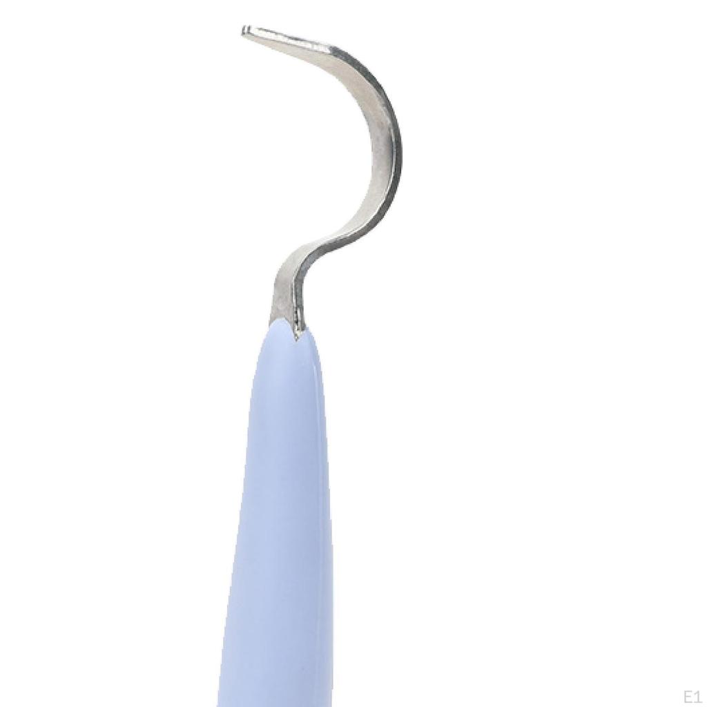 Hestehov krok hovslagerplugg Flerbruks med komfortabelt håndtak Bærbar hestesko rengjøring