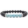 8mm Volcanic Rock Versatile Jewelry Bracelet