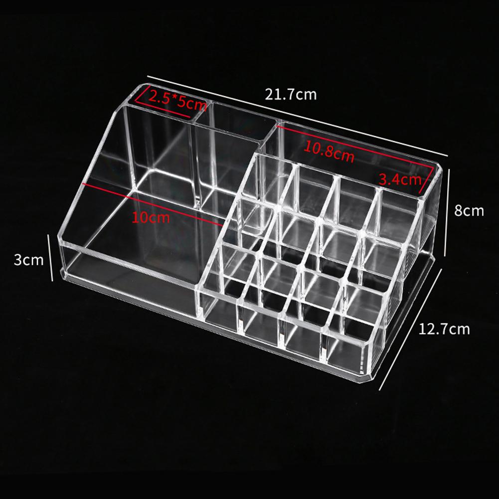 1pc Storage Box Makeup Lipstick Organizer Display Stand Holder Household Daily Miscellaneous Storage Small Ornaments Tools