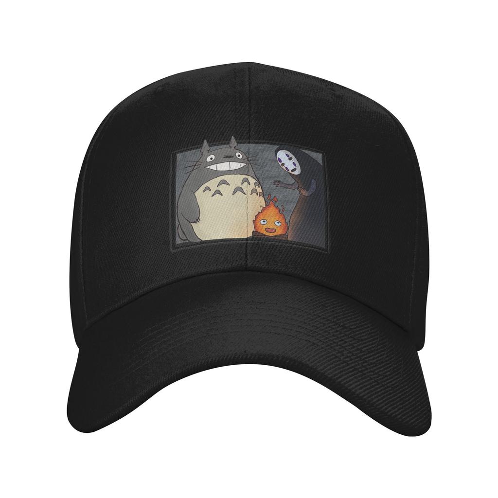 Unisex Baseball Hats Three Ghibli friends Outdoor Streetwear Summer Sports Baseball Caps Hip Hop Cap Casquette Hats