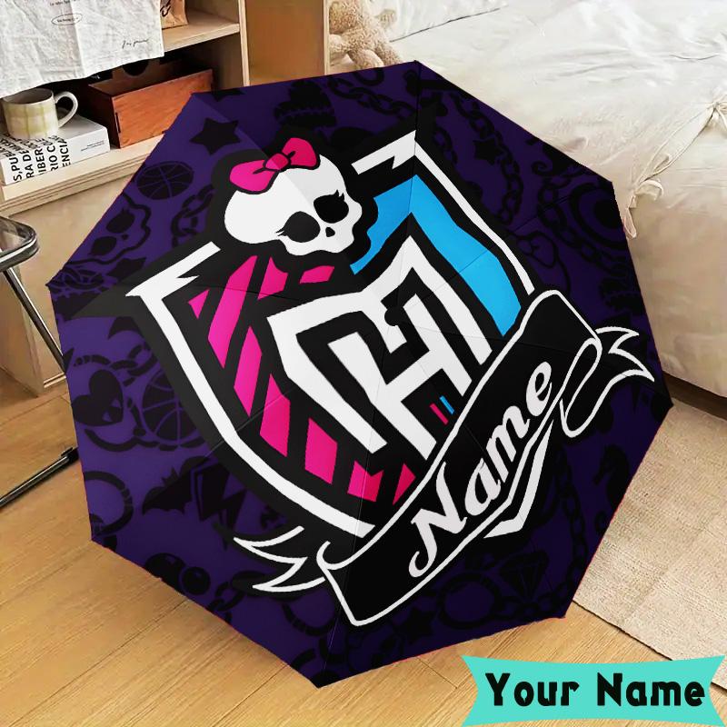 Custom Name High Party Umbrella, Foldable Umbrella Suitable for Outdoor Shopping Travel Sports, Exquisite Gift for Family