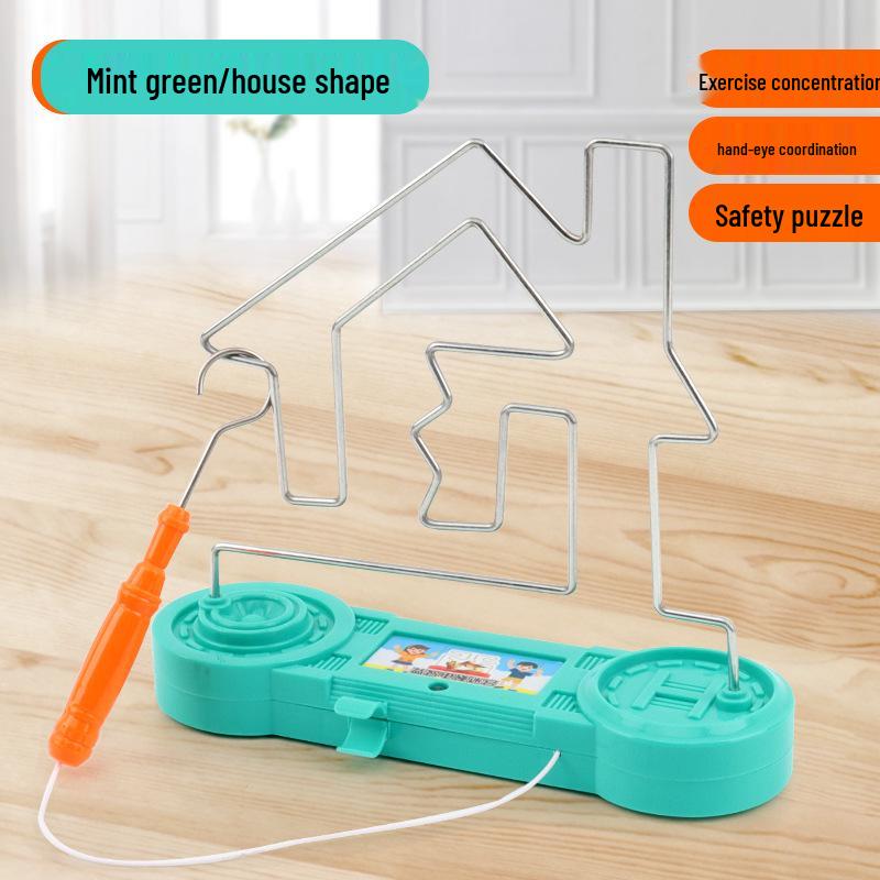 Children's Electric Wire Maze Puzzle - Early Education & Concentration Training Game