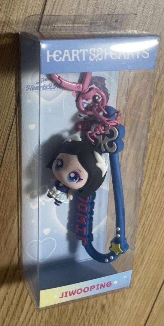 

[USED] HEART2HEARTS Jiwoo Tinipin Figure Keyring Korea